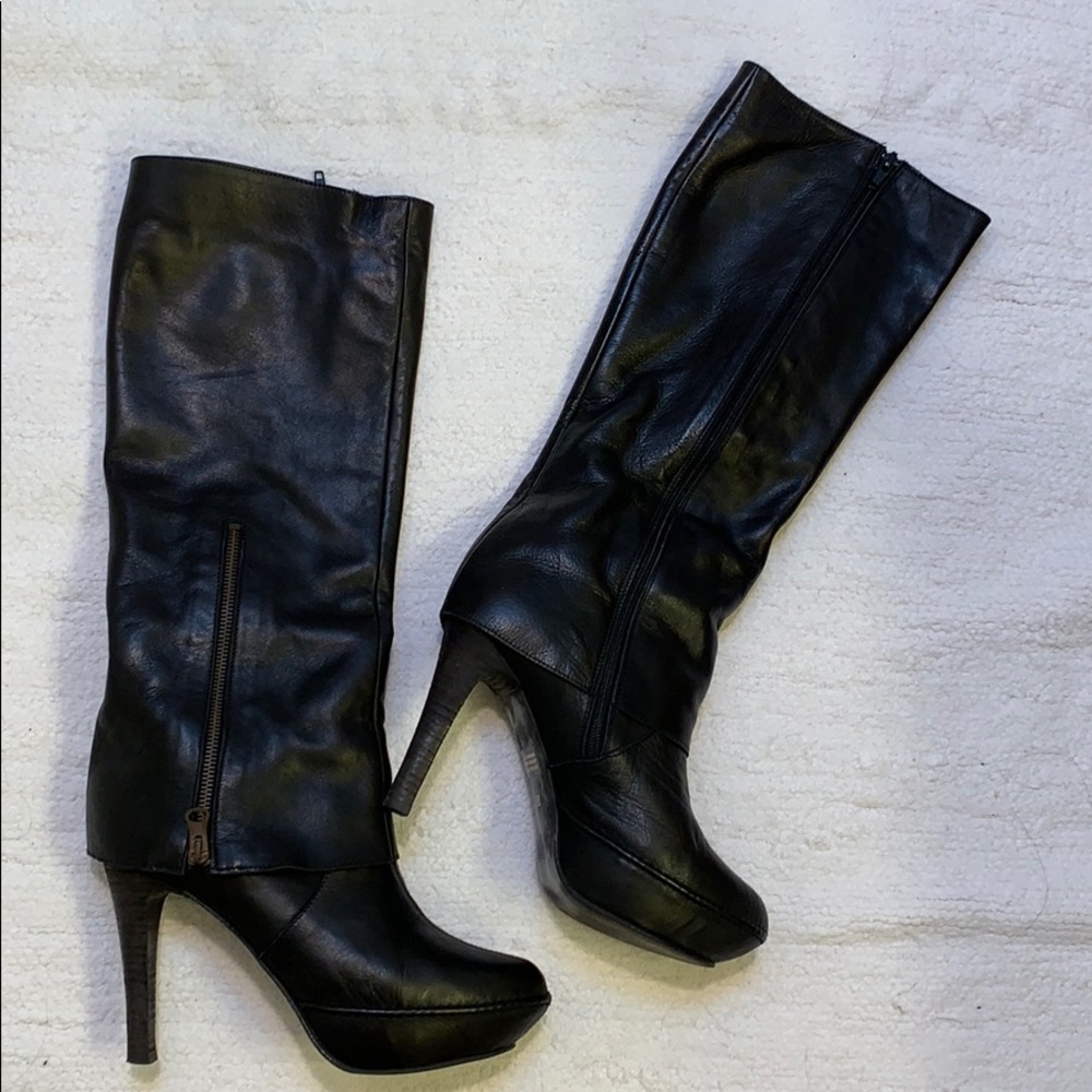 Black Platform Boots